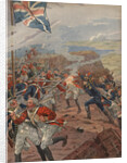 Illustration of Napoleon Leading the Attack at Toulon by Jacques Onfroy de Breville