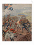 Illustration of Napoleon Leading the Attack at Toulon by Jacques Onfroy de Breville