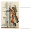 Illustration of a Child by a Door by Jacques Onfroy de Breville
