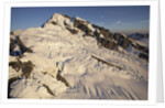 Glacier-Covered Mountain Peak by Anonymous