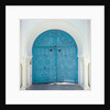 Ornate Blue Doors by Anonymous