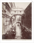 Ponte Dei Sospiri in Venice by Anonymous