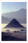 Mist Rising Over Fields by Anonymous
