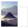 Mist Rising Over Fields by Anonymous