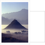 Mist Rising Over Fields by Anonymous