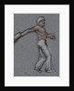 Illustration of a Jai Alai Player in Motion by Alexandra Day