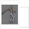Illustration of a Jai Alai Player in Motion by Alexandra Day