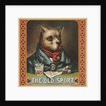 The Old Sport Tobacco Crate Label by Anonymous