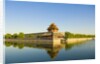 Corner Tower and Moat by Anonymous