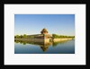 Corner Tower and Moat by Anonymous
