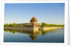 Corner Tower and Moat by Anonymous