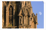 Moonrise Over St. Mary's Church by Anonymous