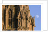 Moonrise Over St. Mary's Church by Anonymous