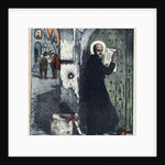 Illustration of Saint Francis of Sales Posting Tracts on Protestant Homes by Anonymous