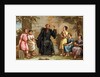Illustration of Saint Benedict Teaching Boys by Anonymous