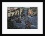 Illustration of Normans Laying Siege to Paris by Anonymous