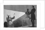 Illustration of Jean-Martin Charcot Using Light to Hypnotize a Patient by Anonymous