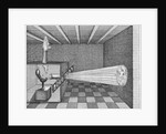 Illustration of a Magic Lantern Slide Projector by Anonymous