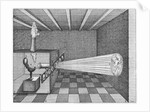 Illustration of a Magic Lantern Slide Projector by Anonymous