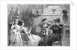 Illustration of Parisians Testing the Theatrophone by Anonymous