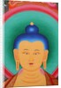Tibetan Buddha Tanka by Anonymous