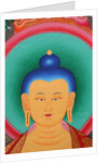 Tibetan Buddha Tanka by Anonymous