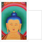 Tibetan Buddha Tanka by Anonymous