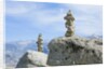 Cairns on Top of Rocks by Anonymous