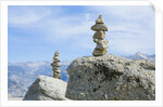 Cairns on Top of Rocks by Anonymous