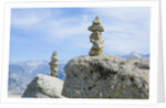 Cairns on Top of Rocks by Anonymous
