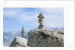 Cairns on Top of Rocks by Anonymous