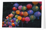 Paper Lanterns at Jangchung Park by Anonymous
