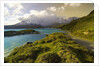 Lake Pehoe and Towers of Paine by Anonymous