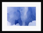 Eroded Blue Iceberg Floating at South Georgia Island by Anonymous