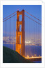 Tower of Golden Gate Bridge and San Francisco at Dusk by Anonymous