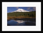 Mount Rainier and Reflection Lake by Anonymous
