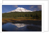 Mount Rainier and Reflection Lake by Anonymous