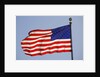 American Flag on Flagpole by Anonymous