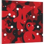 Red Camo by Tristan Eaton