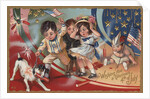 Wishing You a Glorious 4th of July Postcard by Anonymous