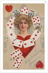 Queen of My Heart Postcard by Anonymous