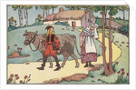 Illustration of Jack Leaving to Sell the Family Cow by Lois Lenski