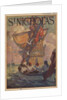 Illustration of Pirates Rowing to Ship by Manning DeVilleneuve Lee