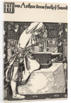 How Arthur Drew Forth Ye Sword by Howard Pyle