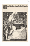 How Arthur Drew Forth Ye Sword by Howard Pyle