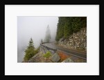 Mountain Road Through the Fog by Anonymous
