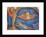 Greek Orthodox Fresco Depicting The Miracle of the Fish by Anonymous