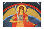 Saint Michael Fresco at Monastery of Saint-Antoine-le-Grand by Anonymous