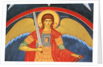 Saint Michael Fresco at Monastery of Saint-Antoine-le-Grand by Anonymous
