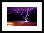 Lightning over San Francisco by Anonymous
